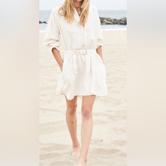 OVERLOVER Sunshine Dress in Milk - Picture 1 of 9